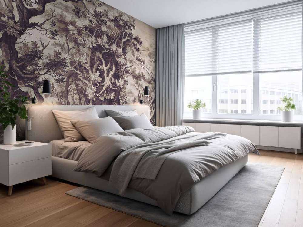 Mystical Forest in Sepia