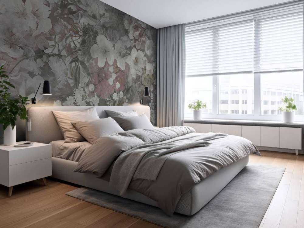 Apple Blossom and Anemones