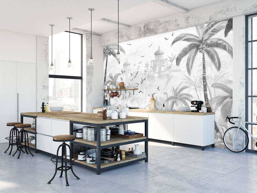 Oriental Garden at Dawn