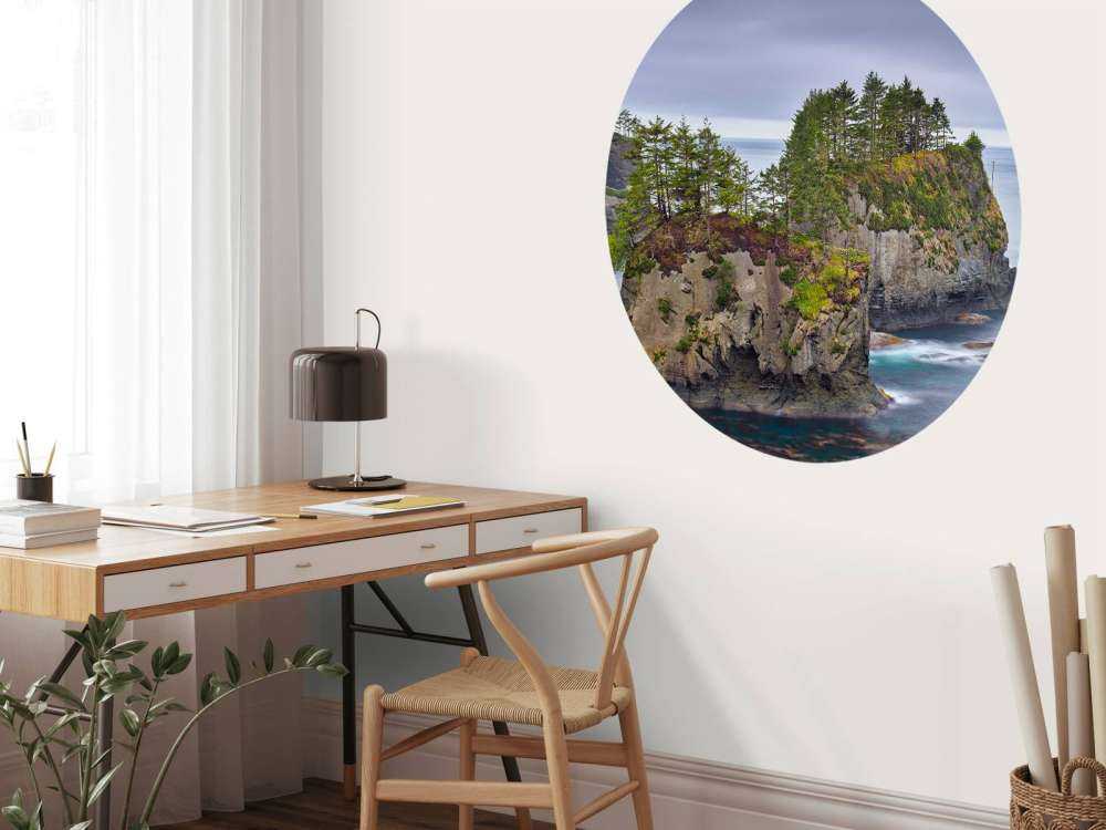 Rocky islands in the sea