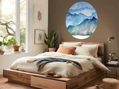 Abstract mountains