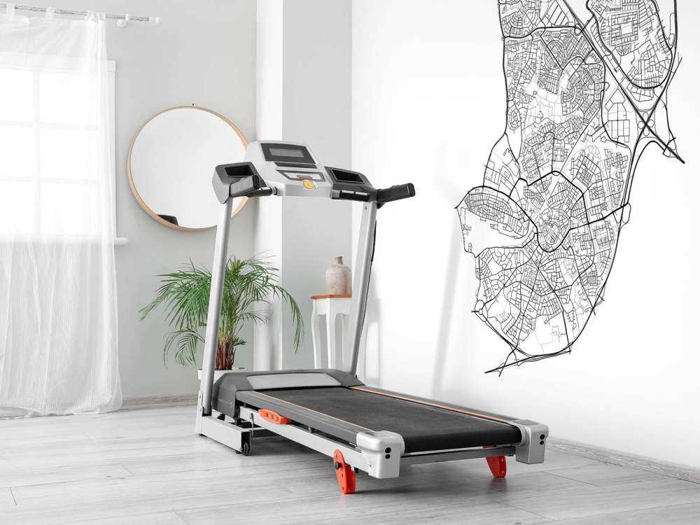 Plattegrond van Amersfoort, wit