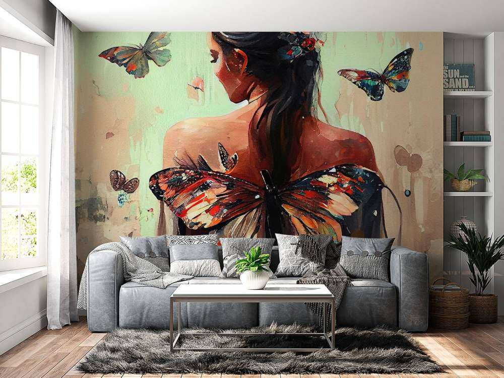 Powerful Butterfly Woman Body #3