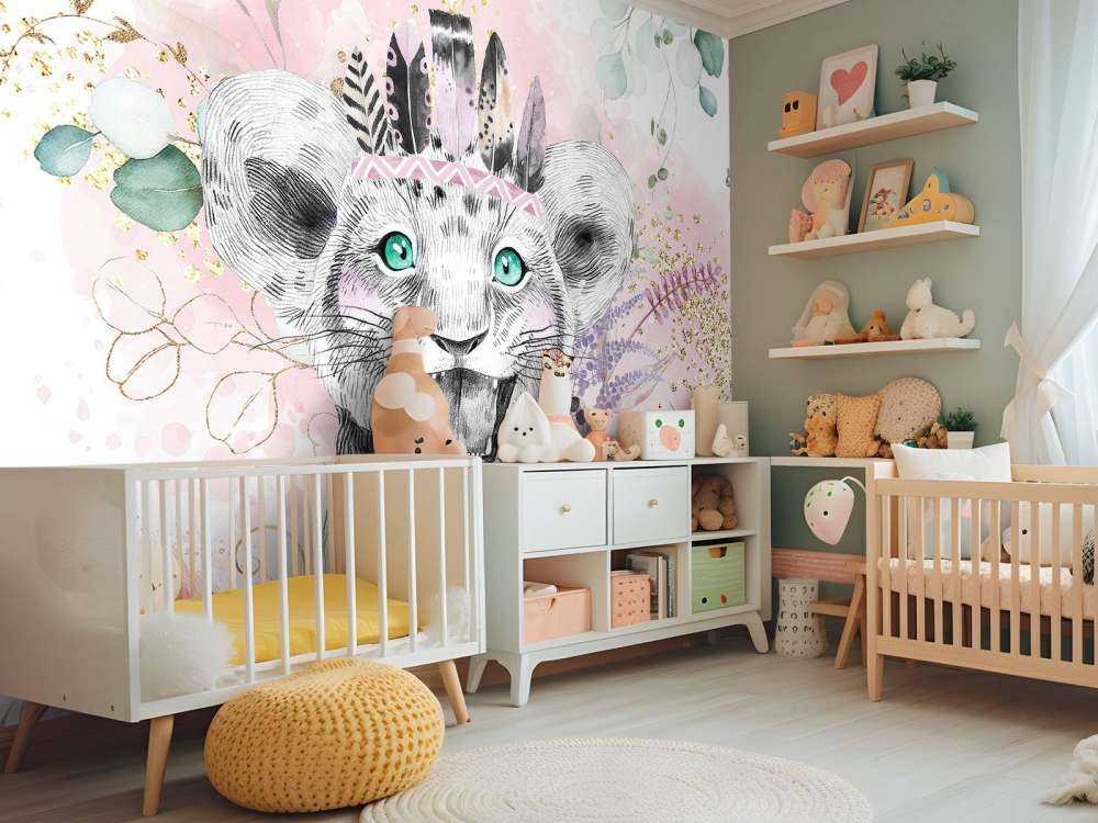 Lioness fairy forest