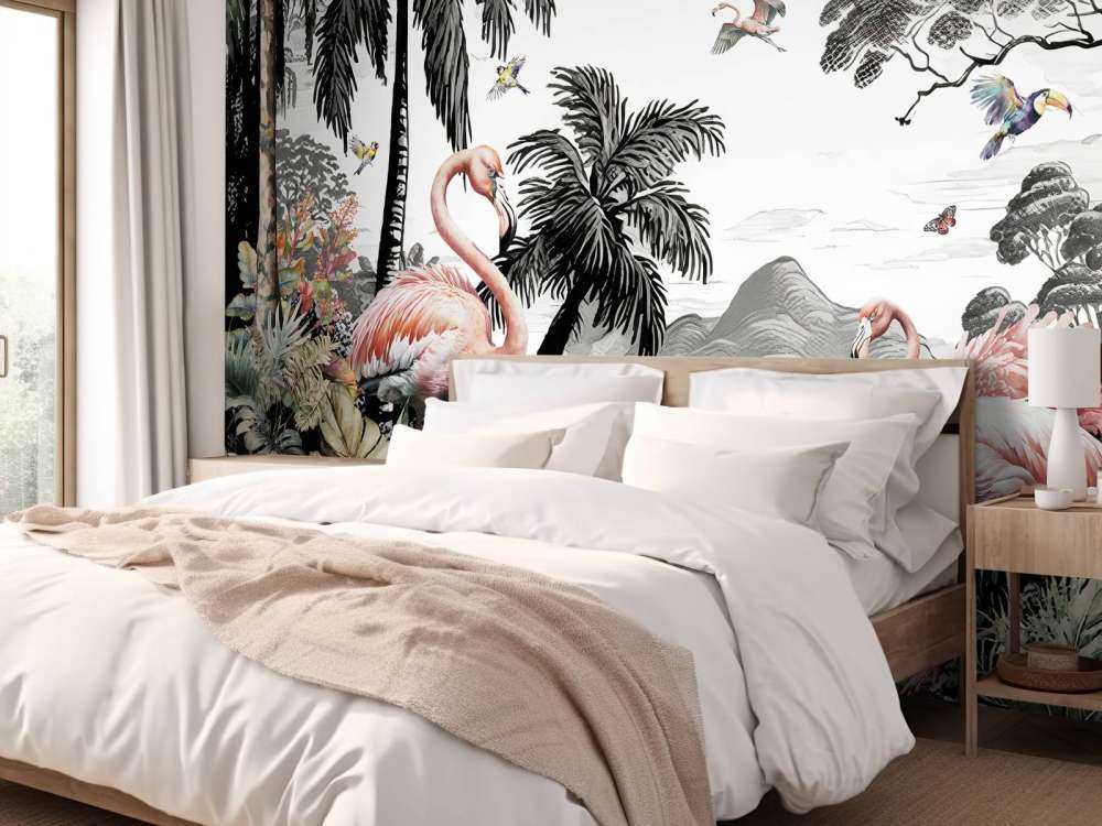 Exotic Bird Splendor Jungle