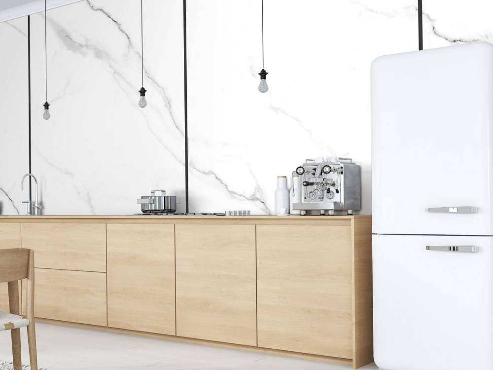 Tiles in white