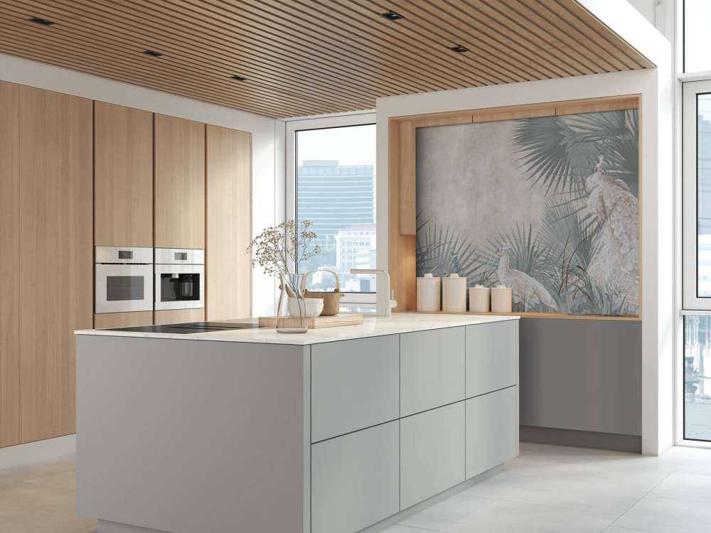 Peacocks in the tropics