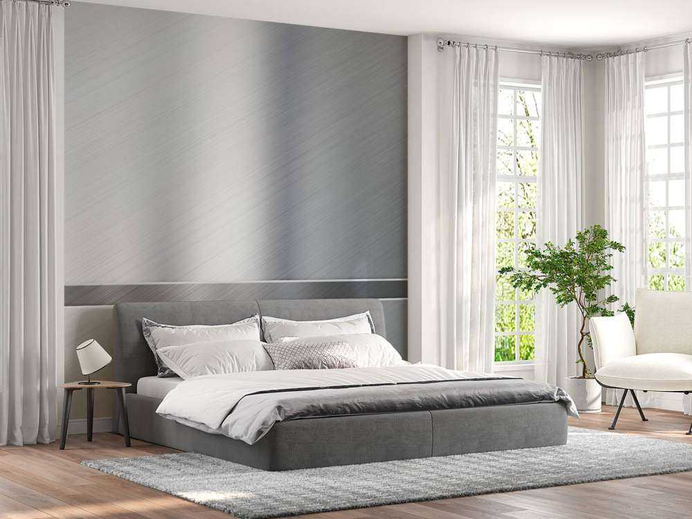Brushed aluminum