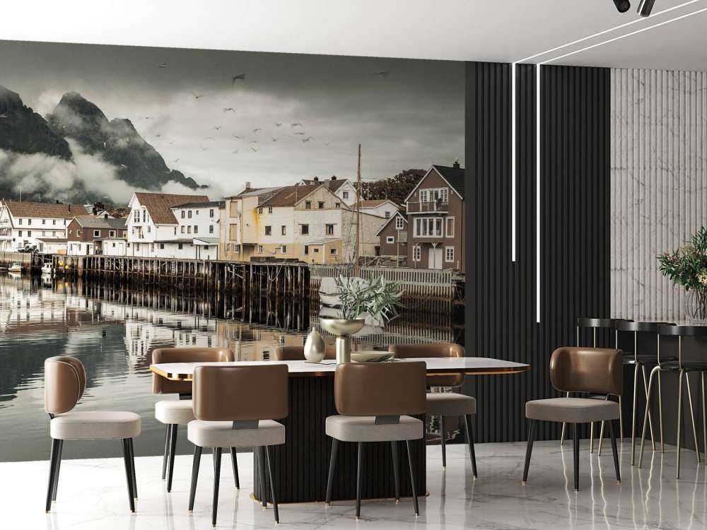 Fishing village on the Lofoten Islands