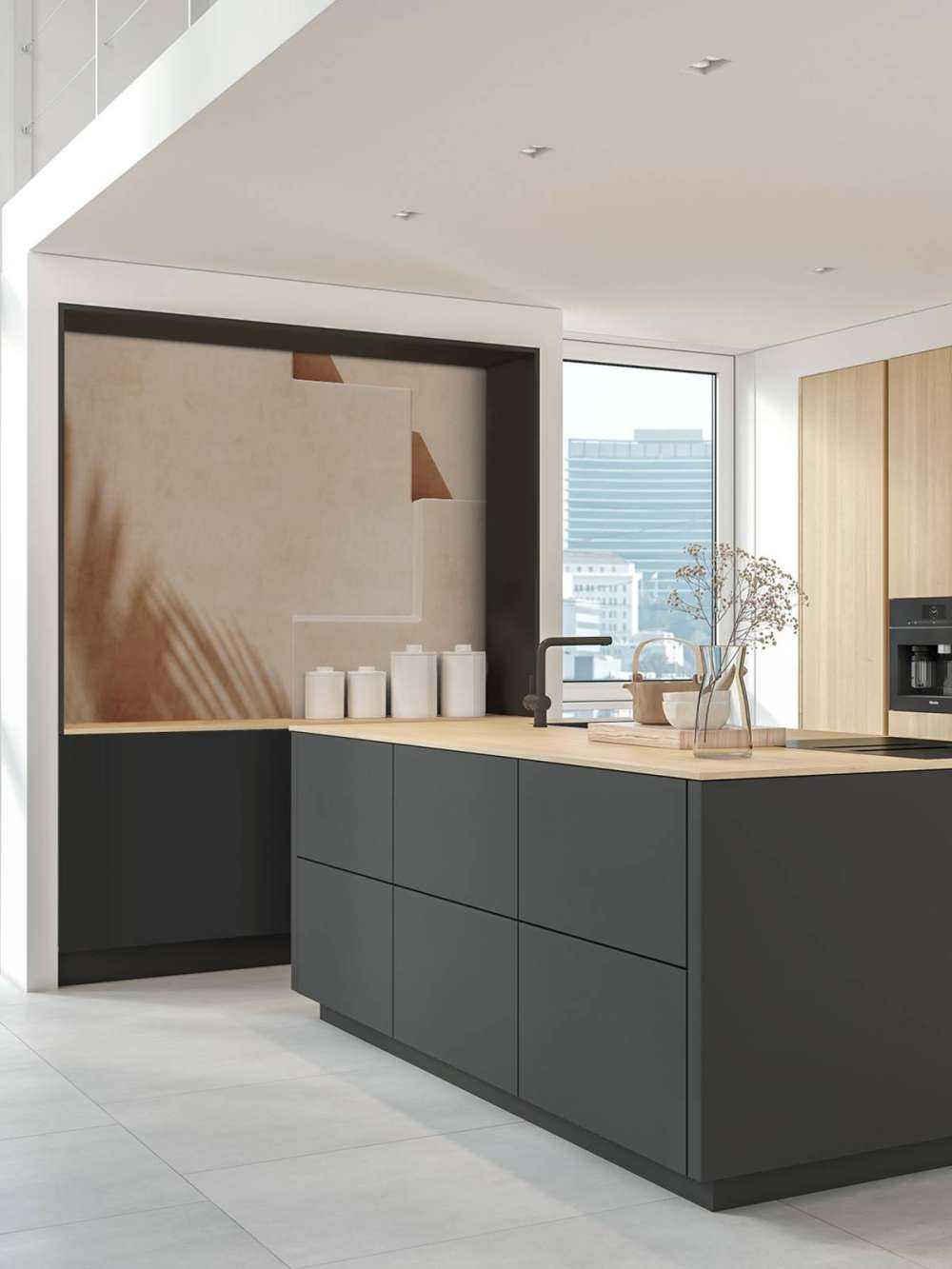 Minimalistische foto van trappen