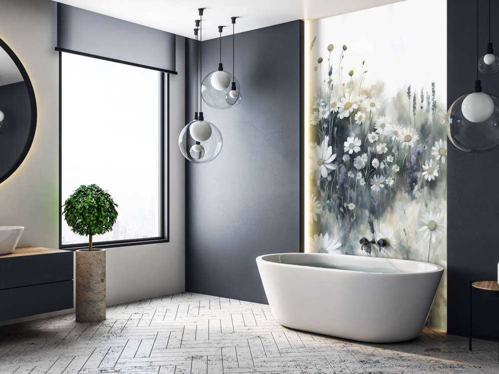 Quiet Daisies Meadow Green