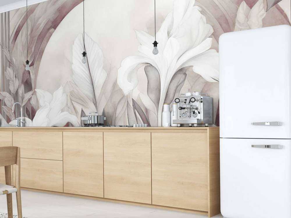 Irises at Sunrise Orange