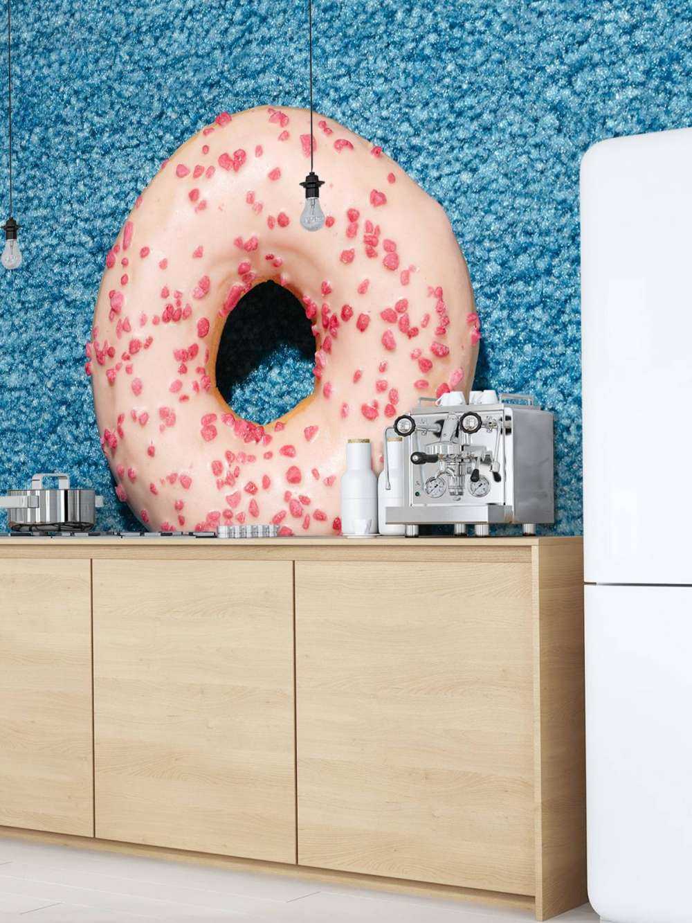 Blue Doughnut
