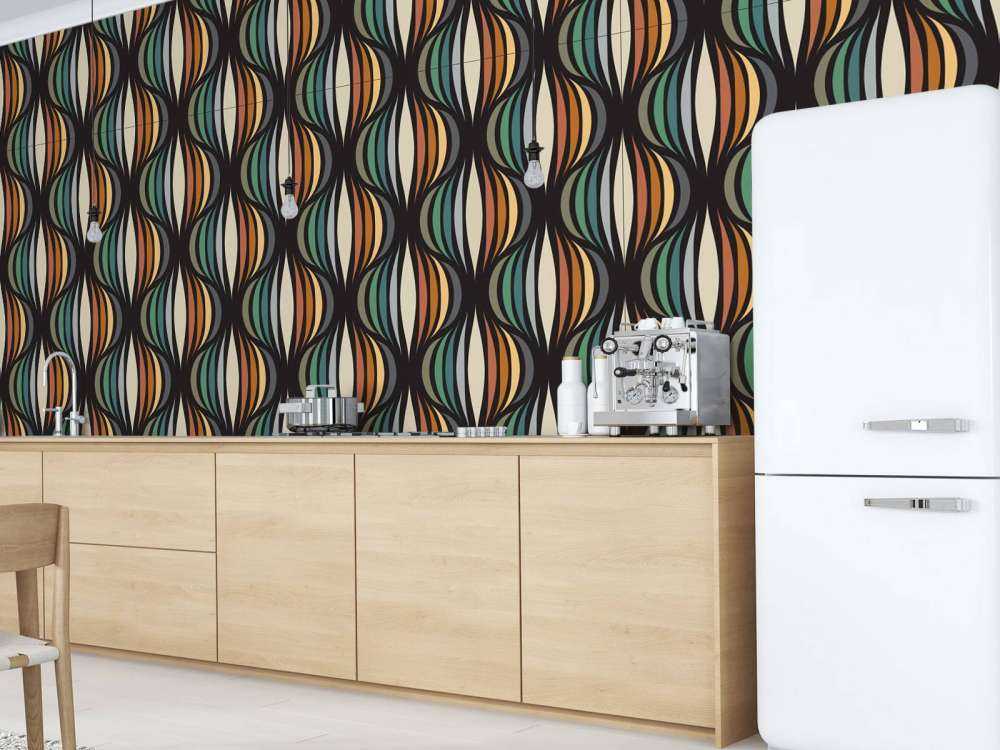 Pattern in retro style