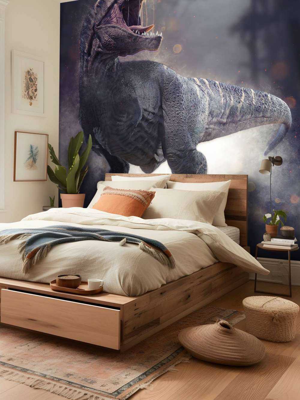 Tyrannosaurus Rex at night