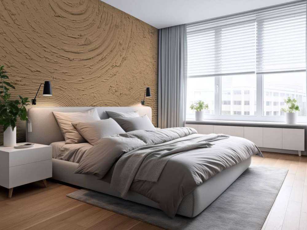 Organic shapes and lines in gold brown