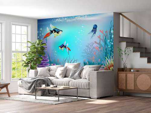 Fishes in the sea