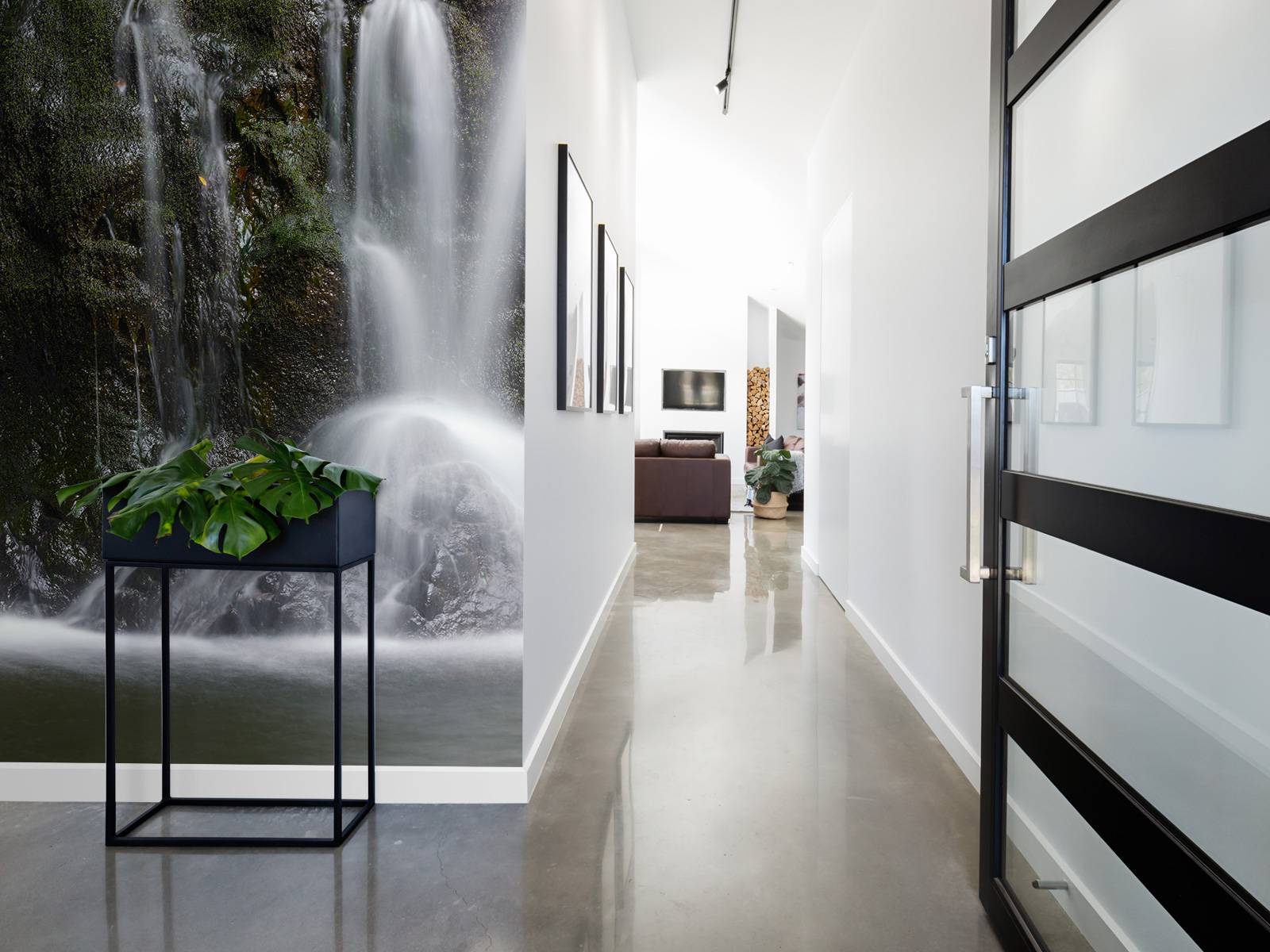 Double waterfall