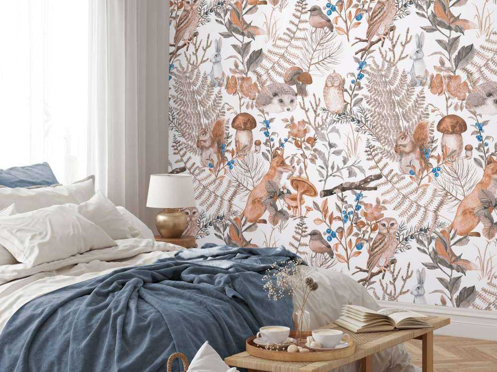 Forest animals pattern