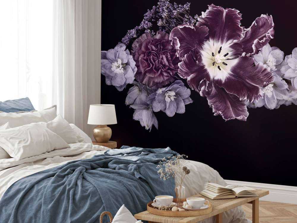Bloemen boeket donker