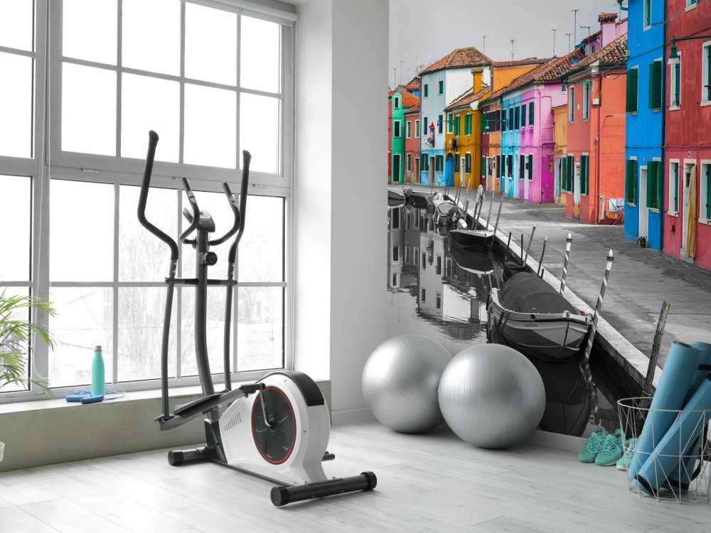 Colourful fishermen's houses