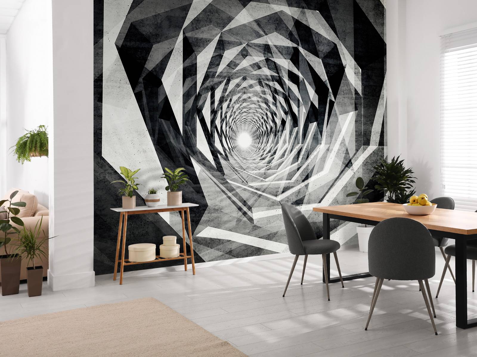 Abstract tunnel