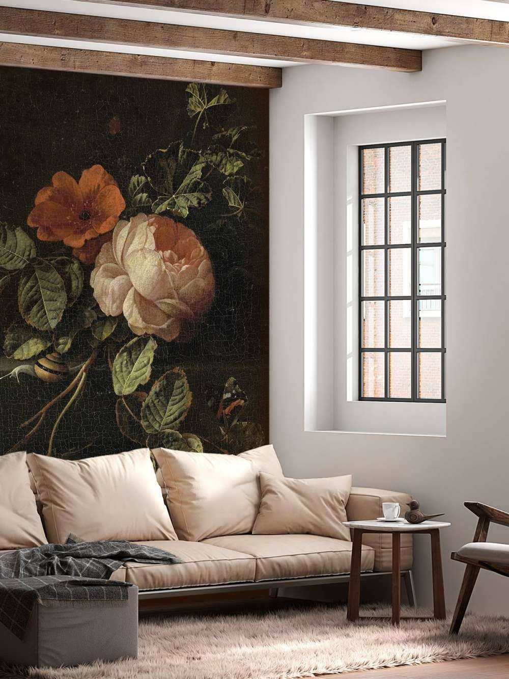 Still life with roses