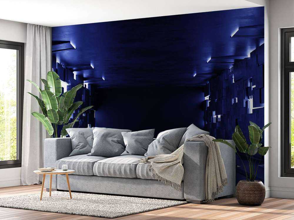 Modern futuristic room