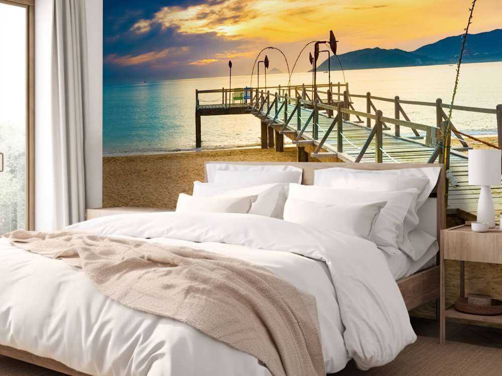 Sunrise over the sea