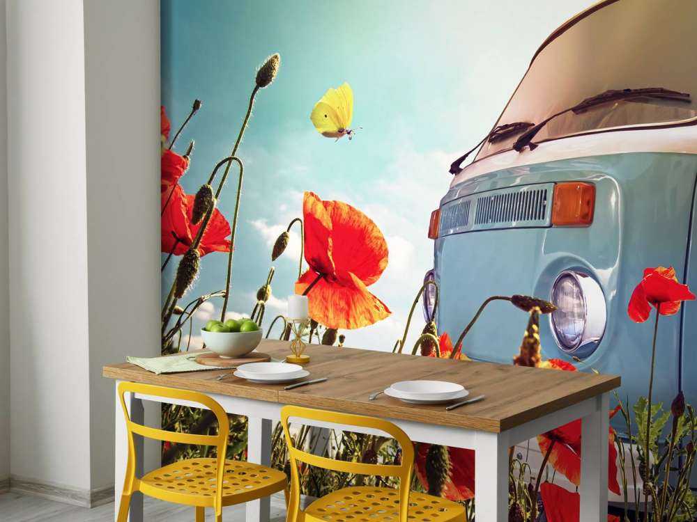 Vintage Volkswagen van