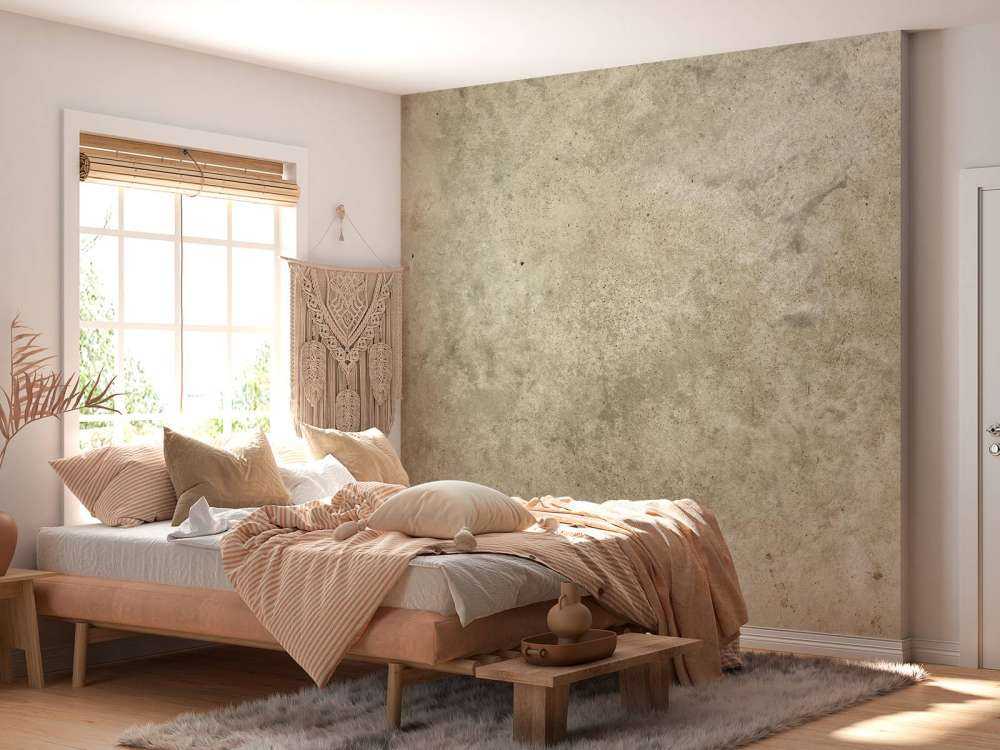 Light grey polished concrete