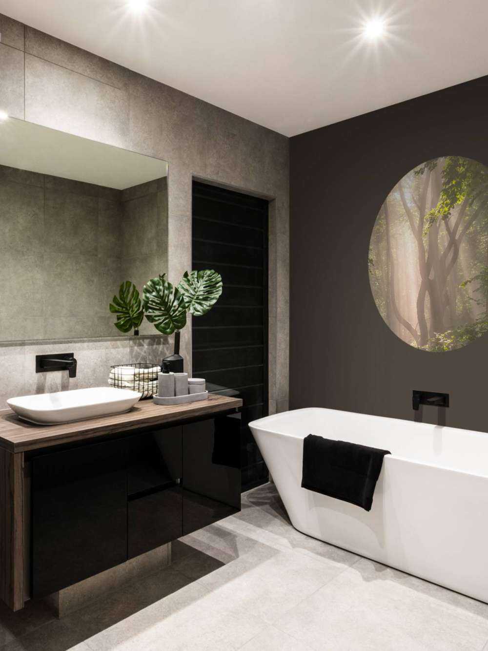 Twisting tree in the forest