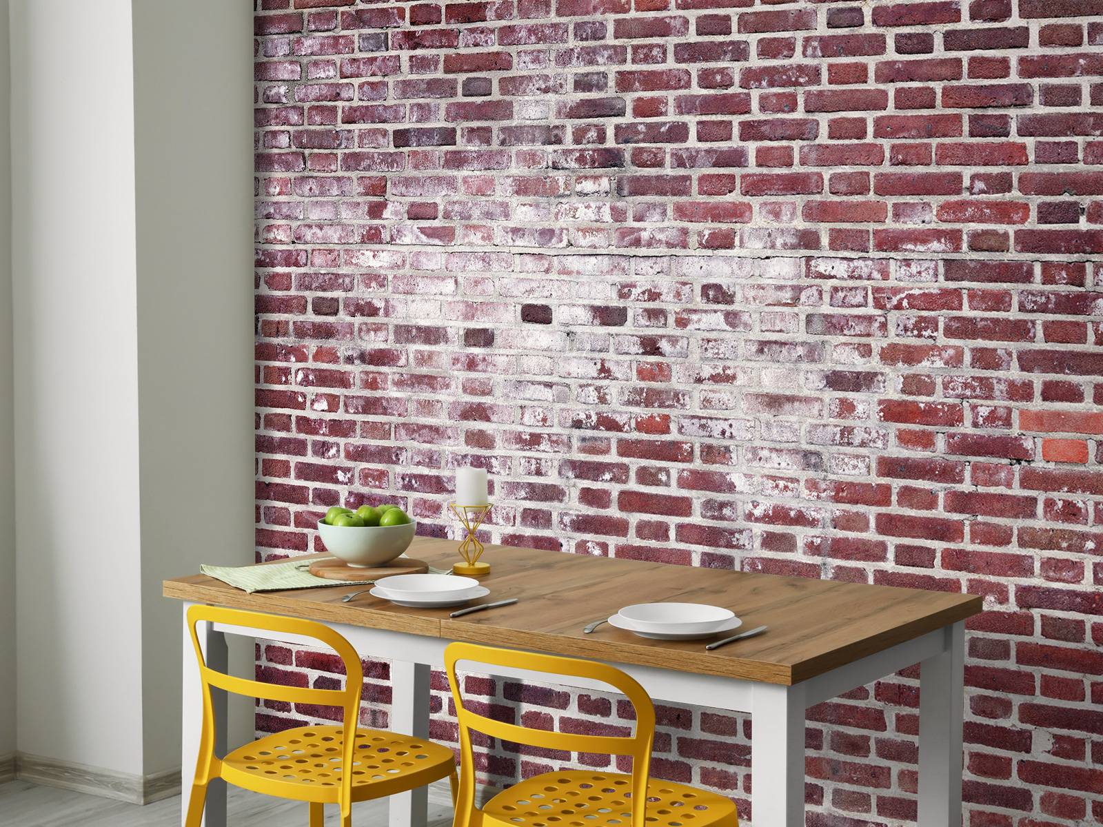 Bricks with cement
