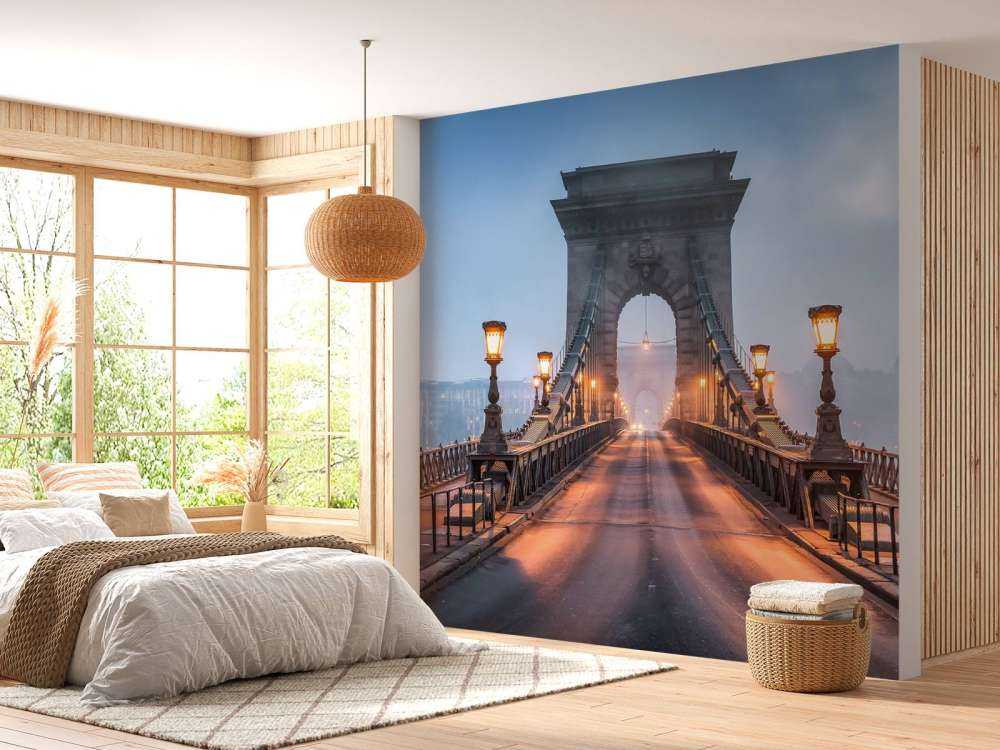 Chain bridge in Budapest