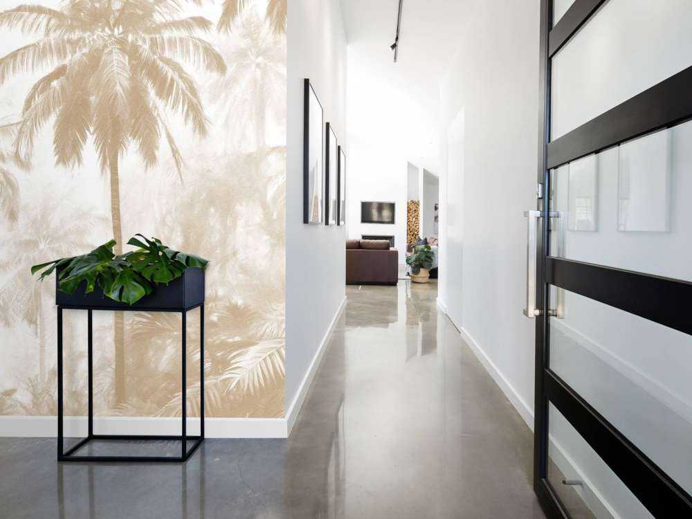 Misty Palm Forest, taupe