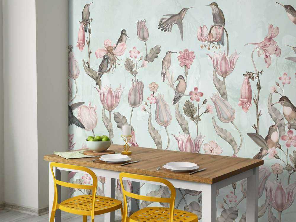 Spring Hummingbird Symphony - Mint Meadow