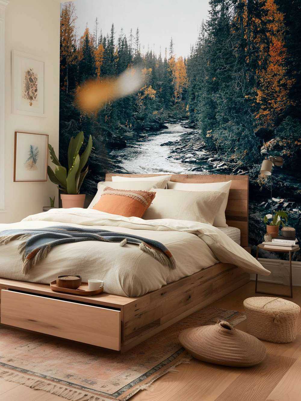 Enchanted autumn forest