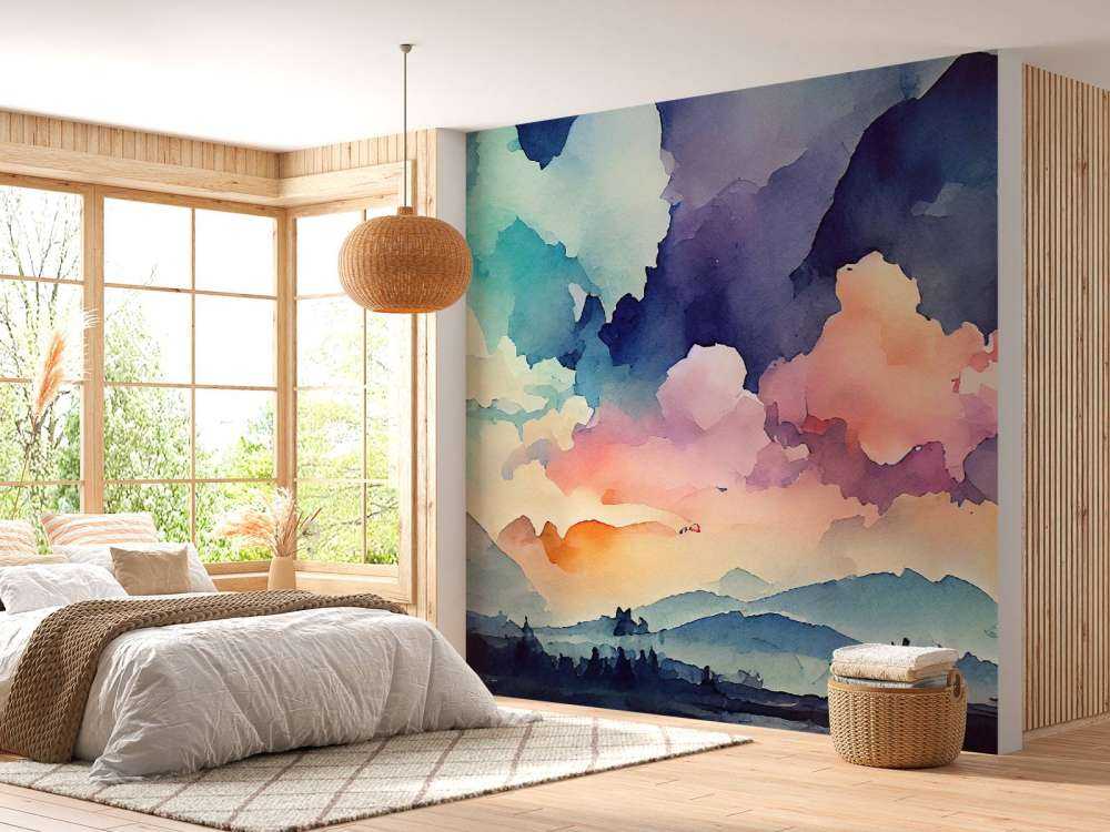 Abstract watercolor background