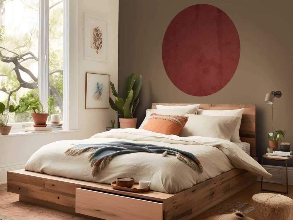 Cardinal purple concrete