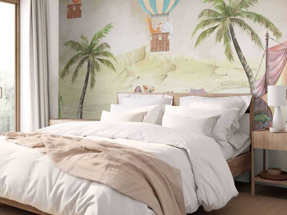 World travellers in the desert