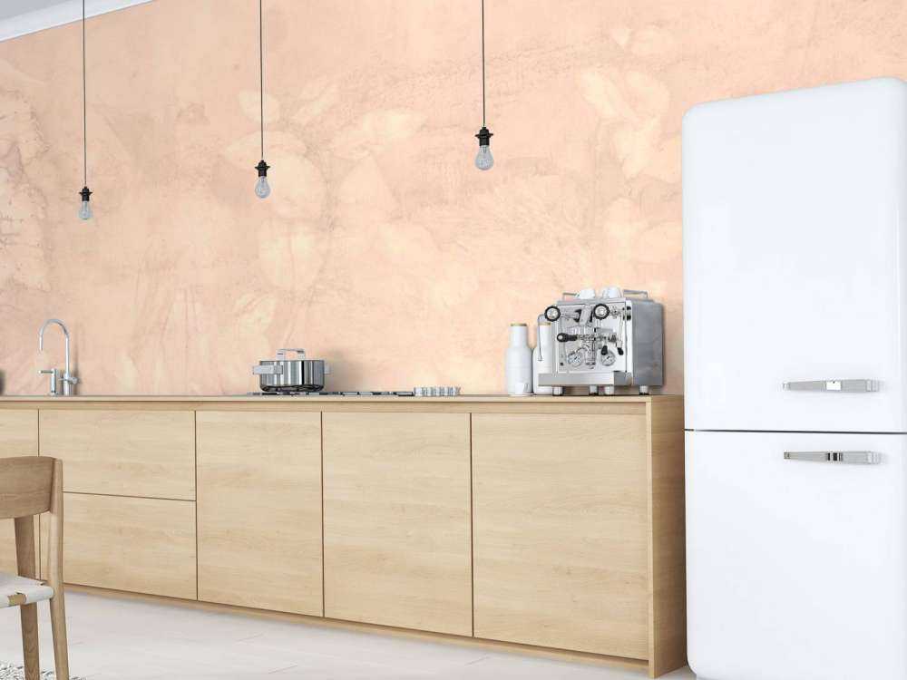 Wild blackberry and plantain - dream world in violet