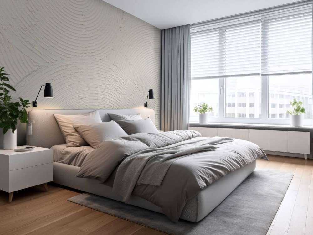 Zen circles in off white