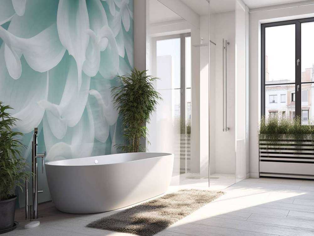 Light colored dahlia