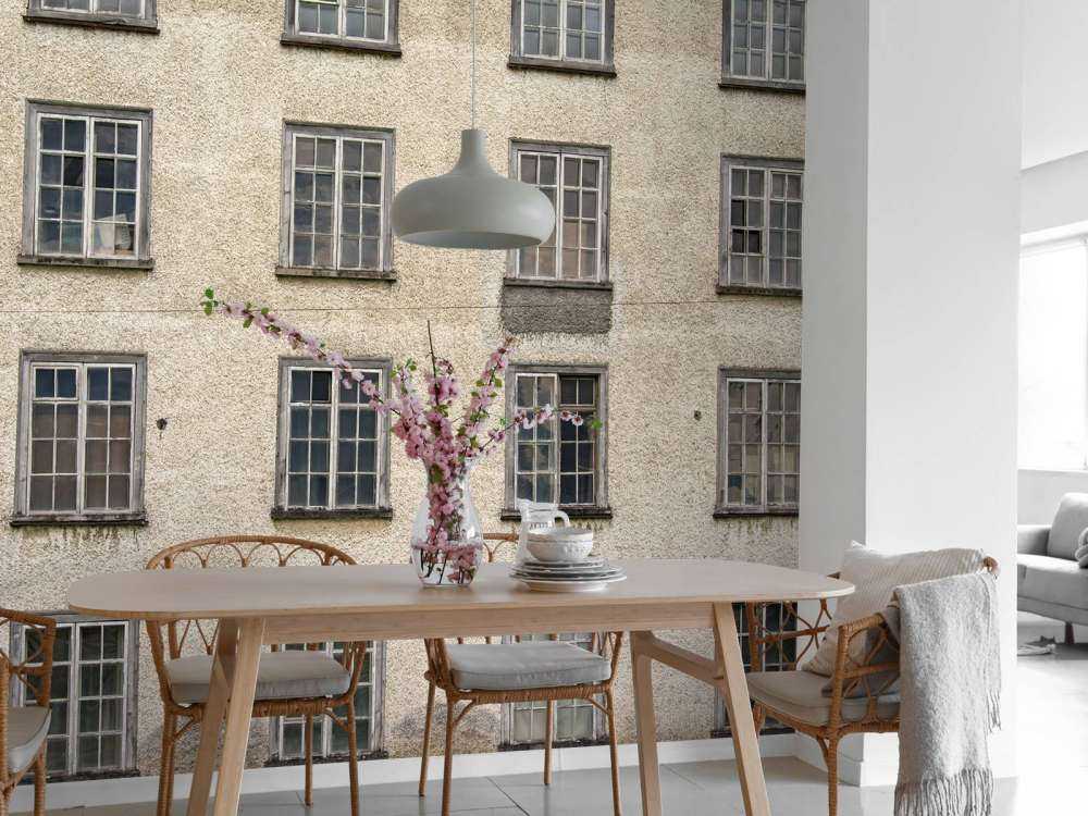 Facade of an old factory