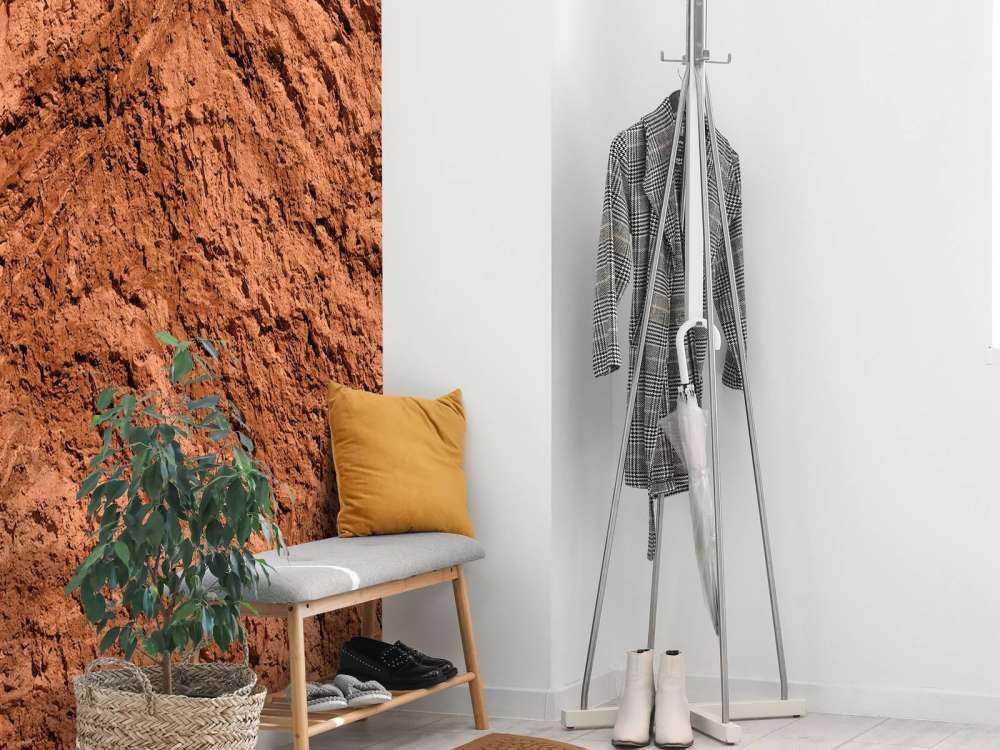 Coarse terracotta structure