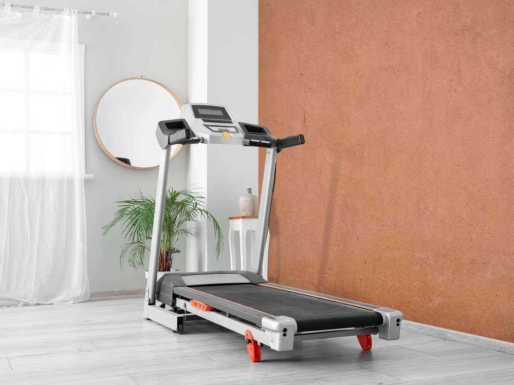 Concrete structure in terracotta colours