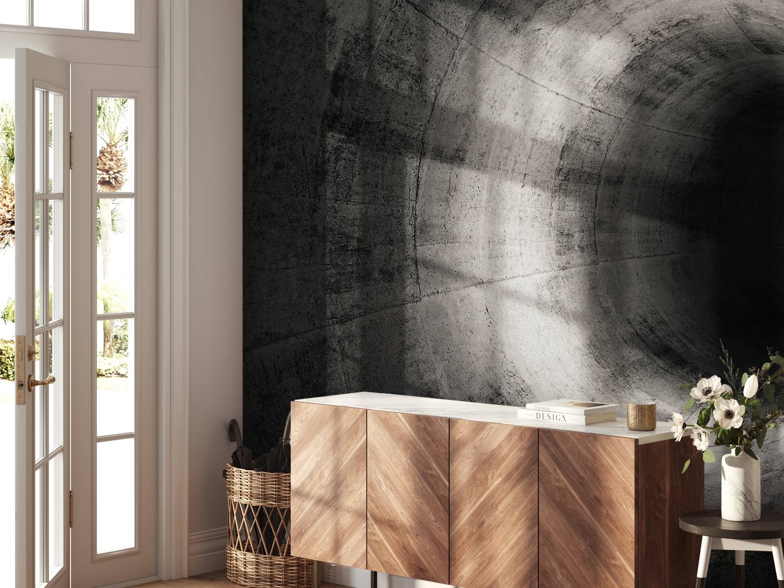 Concrete 3D tunnel