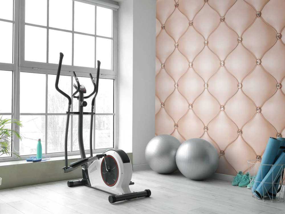 Chic pink caped wall