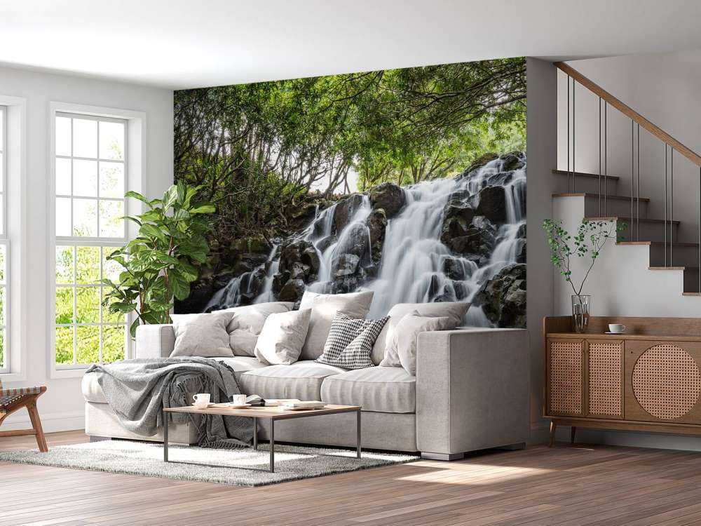 Waterfall in Mauritius