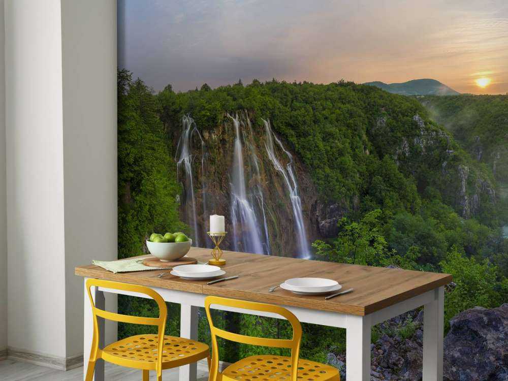 Waterfall in Croatia